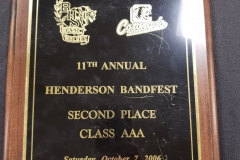 2006 - Henderson BandFest