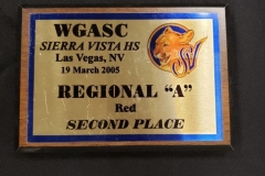 2005 - WGASC Sierra Vista