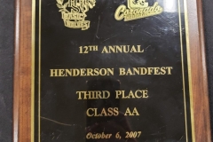 2007 - Henderson BandFest