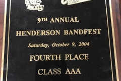 2004 - Henderson BandFest