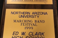 1999 - NAU Marching Band Festival