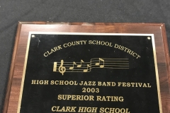 2003 - CCSD Jazz Festival