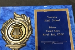 2002 - Serrano High School Winter Guard Show