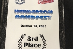 2001 - Henderson BandFest