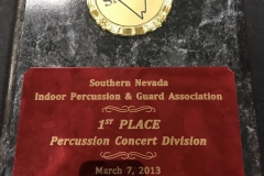 2013 - SNIPGA Concert Percussion
